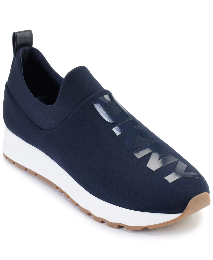 Dkny Women's Jadyn Logo Slip-On Sneakers