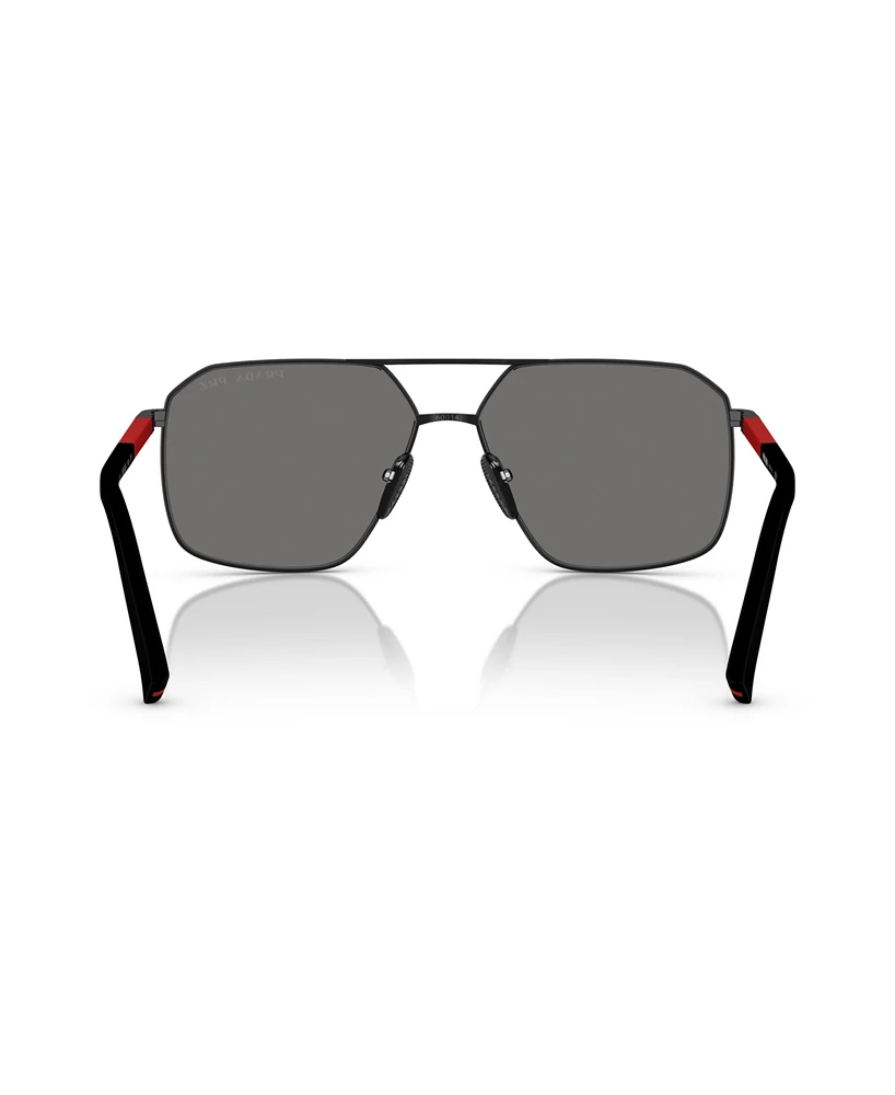 Prada Linea Rossa Men's Polarized Sunglasses Ps A50S