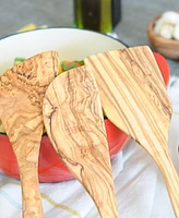 BeldiNest Olive Wood Spatula Kit Set of 3