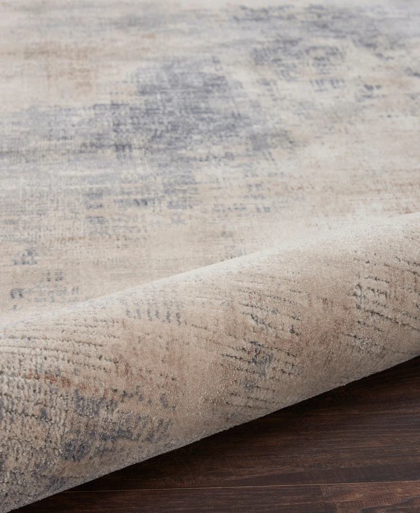 Nourison Home Rustic Textures RUS02 5'3"x5'3" Round Area Rug