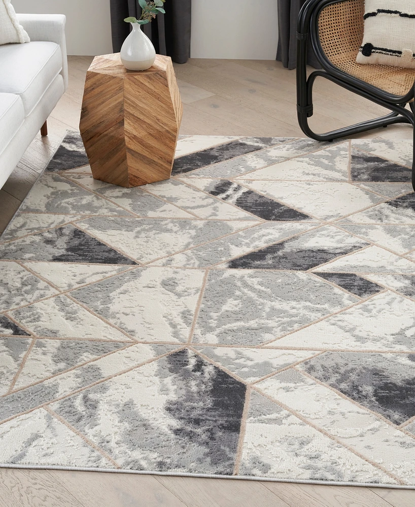 Nourison Home Elation ETN11 5'3"x7'3" Area Rug