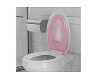 gaomon Toilet Seat Elongated,Toilet Seat with Toddler Seat Built in, Potty Training Toilet Seat Elongated Fits Both Adult and Child, with Soft Close,
