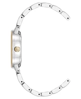 Anne Klein Women's Quartz Light Blue Charming and Two-Tone Alloy Metal Watch, 30mm