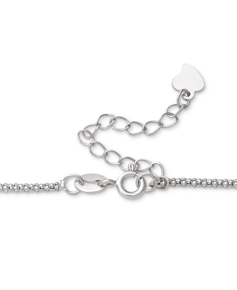 Belle de Mer Cultured Freshwater Pearl (8-9mm) Lariat Necklace in Sterling Silver, 18" + 2" extender