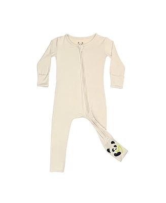 Bellabu Bear Unisex Baby Oat Convertible Footie Pajama