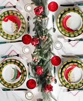 Vietri Old St. Nick Green Salad Plate