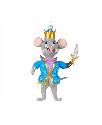 Vietri Nutcrackers Figural Mouse King Ornament