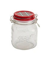Tabletops Gallery Holiday Mason Jars, Set of 2
