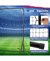 Hongge 12 x 6 Feet Soccer Rebounder Net with All Weather Net