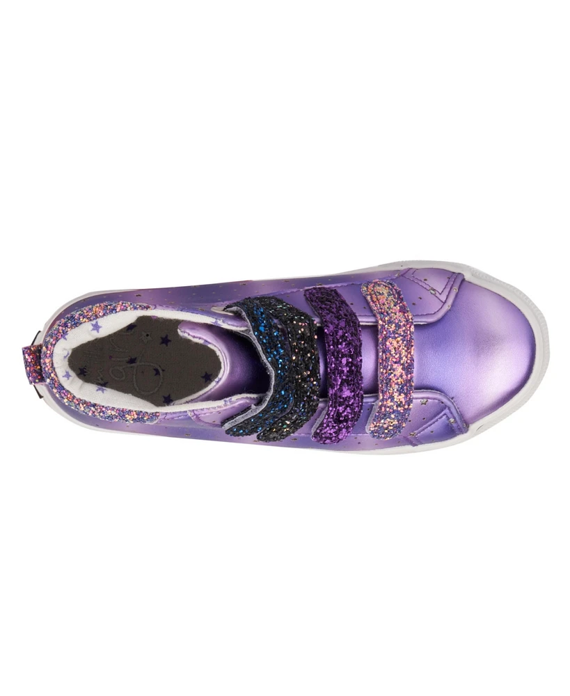 Olivia Miller Girls Rain Bow High Top Sneaker