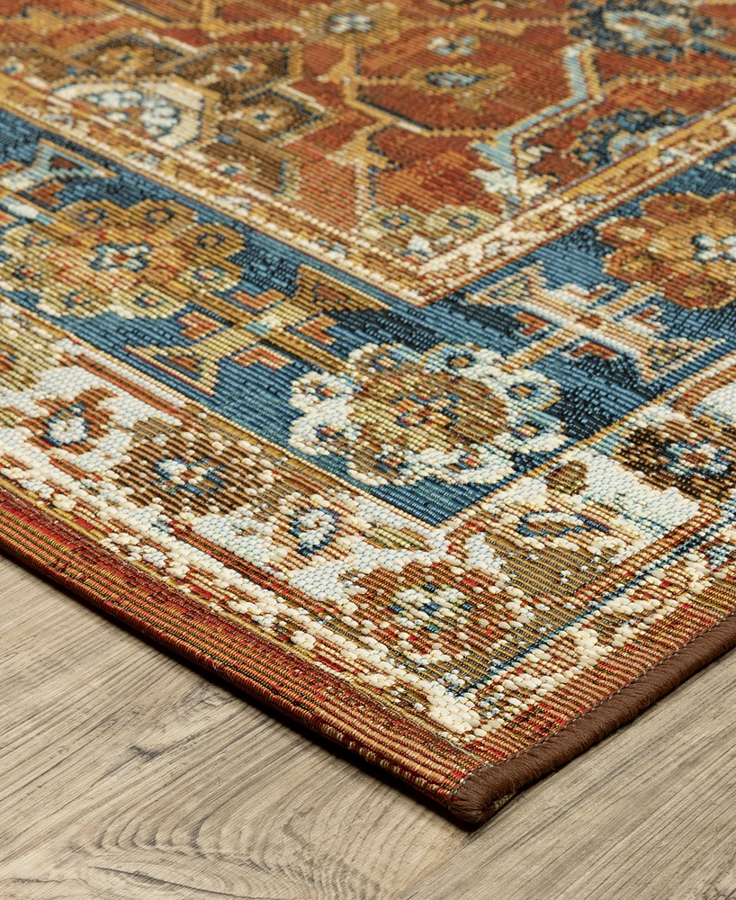 Oriental Weavers Naples 1204X 7'10"x10'' Area Rug