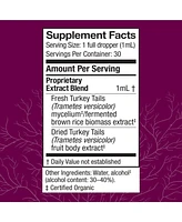 Host Defense Turkey Tail Extract - Digestive Health & Immune Response Support Supplement