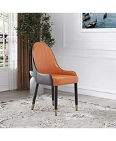 Pu Sponge Dining Chairs, Set of 2