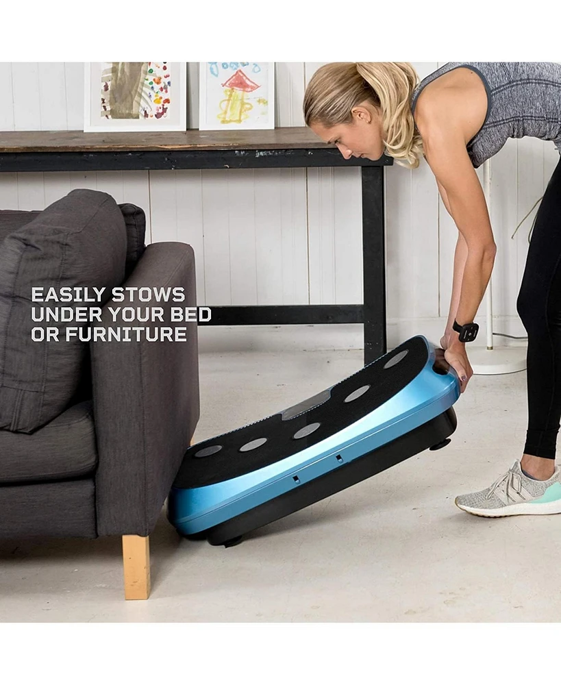 LifePro Rumblex 4D Vibration Plate – Triple Motor, 3D/4D Vibration for Whole Body Fitness