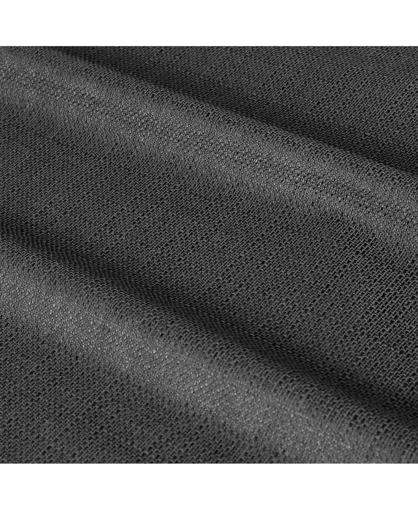 Textured Blackout Grommet Curtains Pair(2 panels
