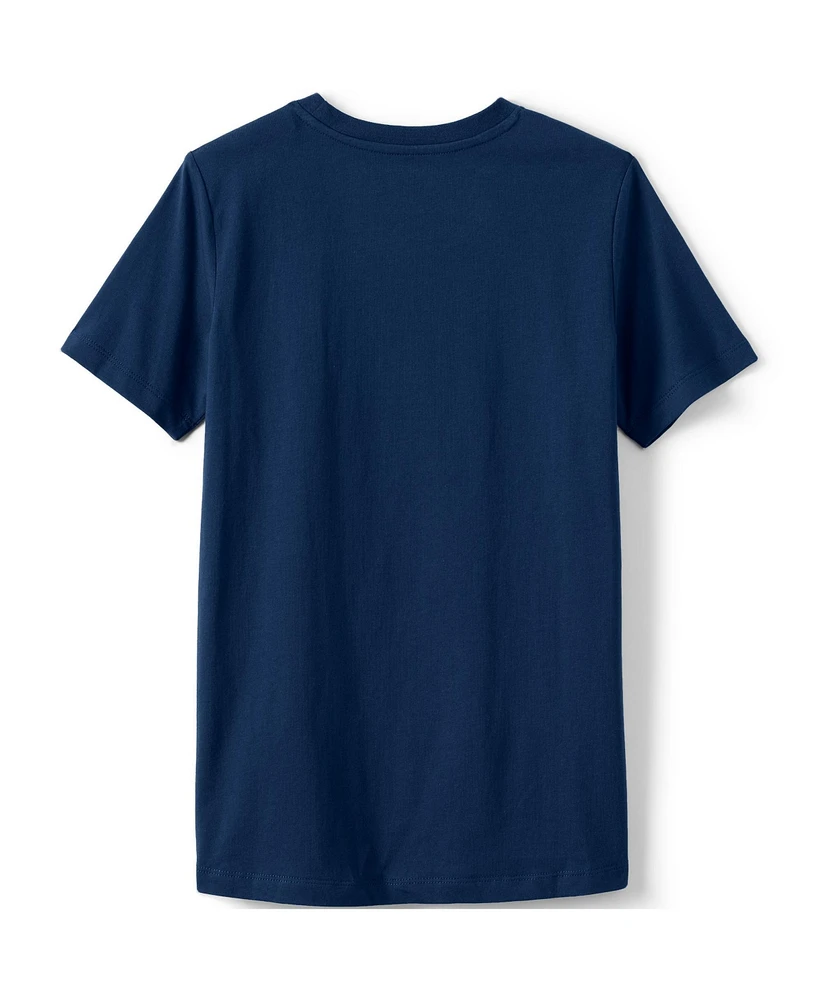 Lands' End Boys Short Sleeve Graphic Tee