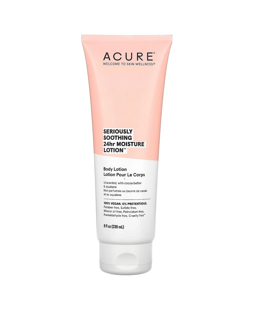 Acure Seriously Soothing 24hr Moisture Lotion For Dehydrated Skin Unscented