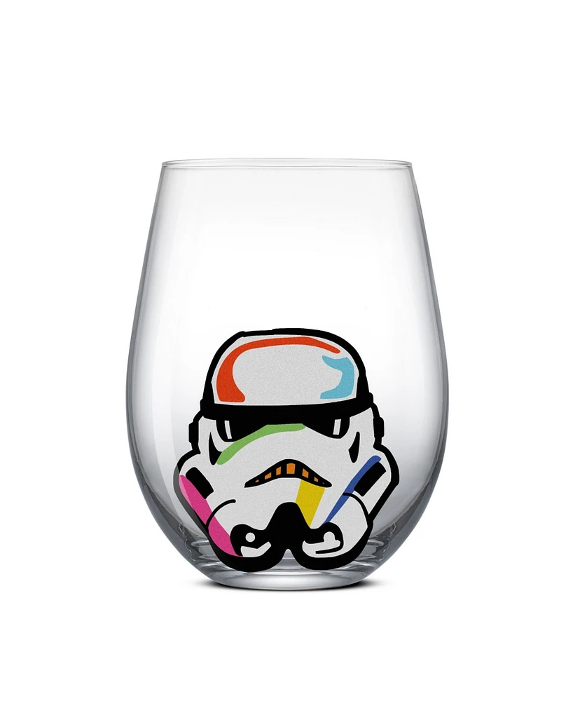 JoyJolt Star Wars Stemless Wine Glasses, Set of 4