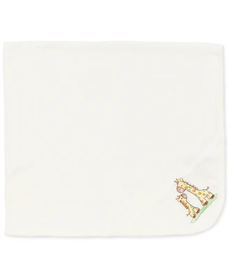 Little Me Baby Boys or Baby Girls Giraffe Receiving Blanket