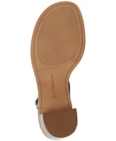 Lucky Brand Women's Sabeni T-Strap Block-Heel City Sandals