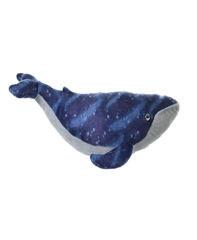 Wild Republic Cuddlekins Blue Whale Stuffed Animal, 12 Inches