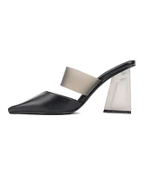New York & Company Winifred Women's Strap Mule Heels