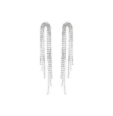 Sohi Women's The Cristallo Drop Earrings