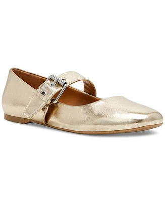 Dv Dolce Vita Women's Mellie Buckle Strap Mary Jane Flats