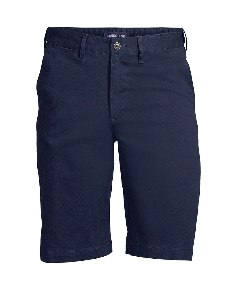 Lands' End Big & Tall 11" Comfort Waist Stretch Chino Shorts