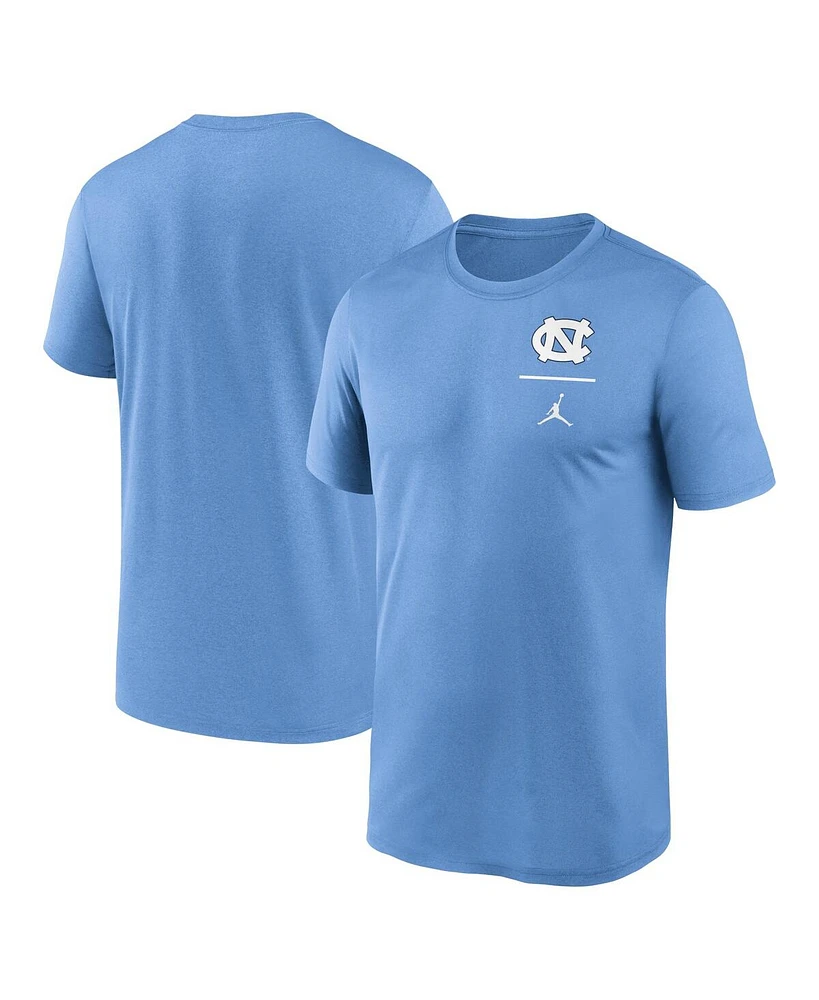 Jordan Men's Carolina Blue North Carolina Tar Heels Primary Logo Legend Performance T-Shirt