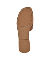 Nine West Women's Germani Woven Flat Slip-On Sandals