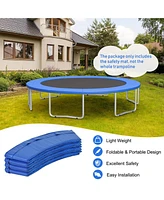 Gymax 10FT Trampoline Replacement Safety Pad Universal Trampoline Cover