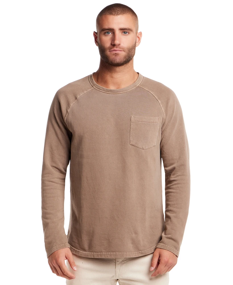 Weatherproof Vintage Men's Regular-Fit Raglan-Sleeve Pocket Sweatshirt
