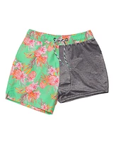 Snapper Rock Big Boys Coastal Shells Sustainable Swim Short