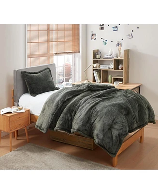 Coma Inducer Oversized Comforter - The Original Plush - Dark Forest , Twin Xl