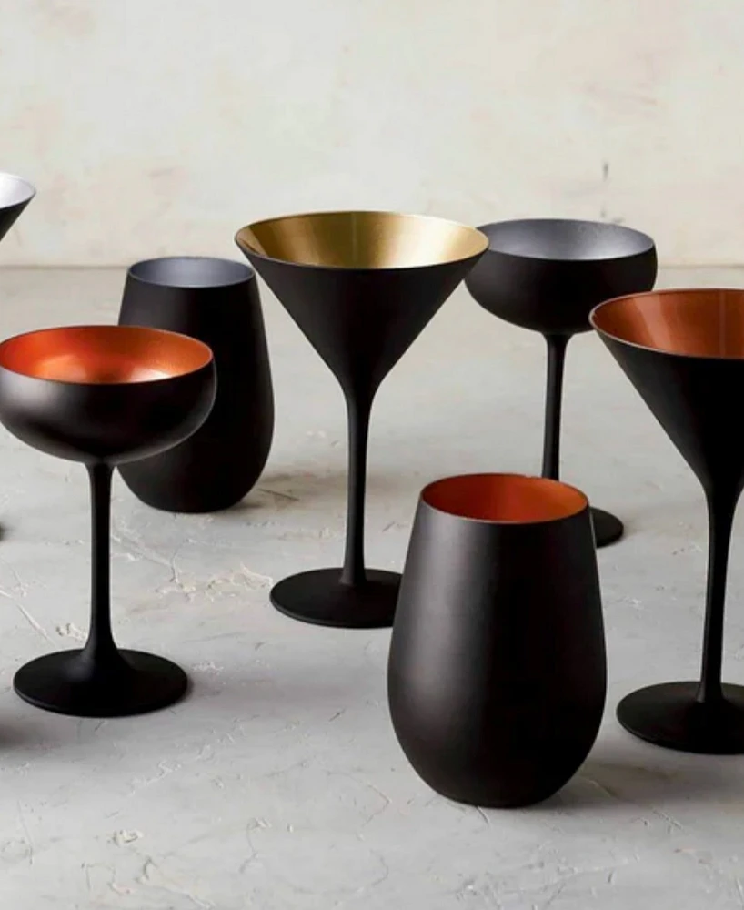 Stolzle Lausitz Olympia Martini Glasses