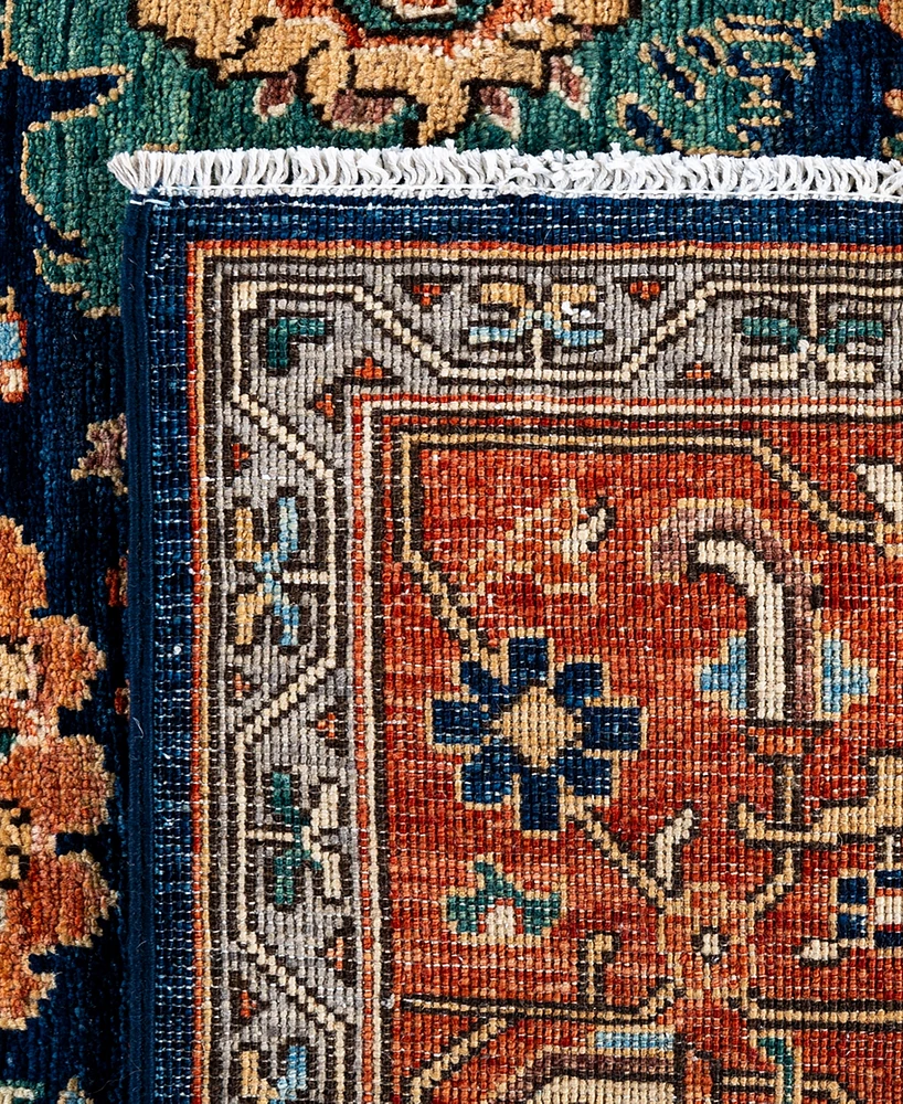 Adorn Hand Woven Rugs Serapi M1999 6'4"x9'6" Area Rug