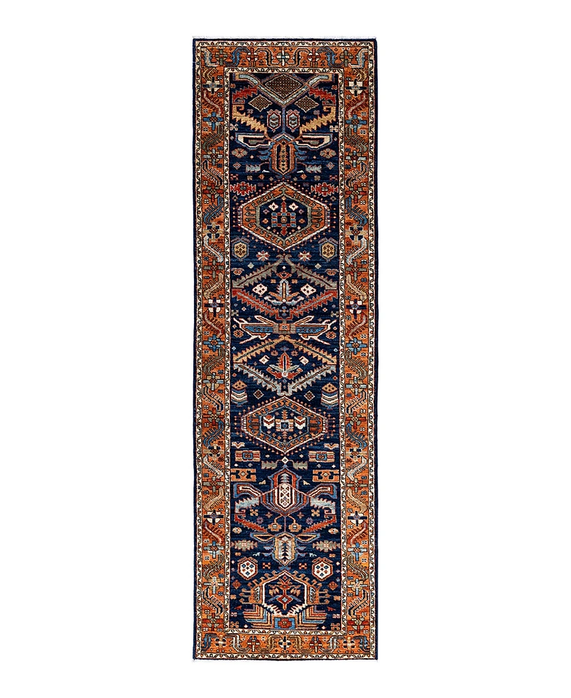 Adorn Hand Woven Rugs Serapi M1999 2'9"x9'10" Runner Area Rug