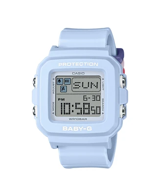 G-Shock Baby-g Ladies Blue Resin Watch, 39mm