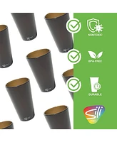 Pint Glasses: 6 pk - (2) Mountain Marble, (2) Smoke, (2) Icicle
