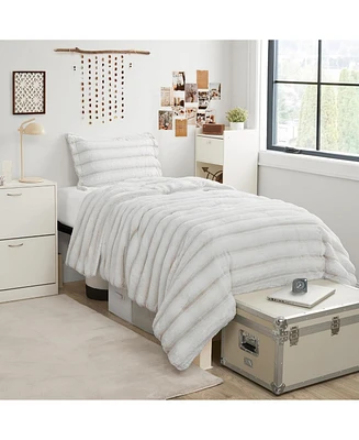 Jelly Rolls Chunky Bunny - Coma Inducer Oversized Comforter Set - Powder Caramel,Twin Xl