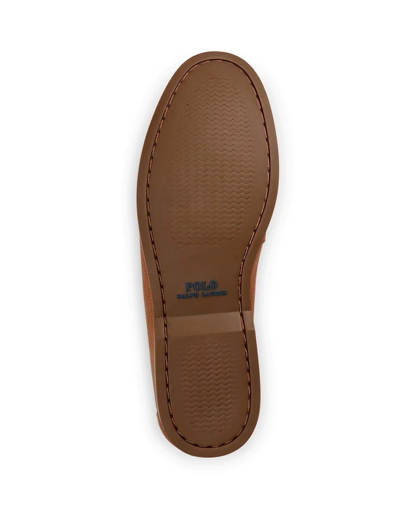 Polo Ralph Lauren Bienne Tumbled Leather Boat Shoes