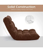 Gouun Adjustable 14-position Cushioned Floor Chair