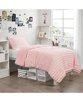 Roll Cakes Chunky Bunny - Coma Inducer Oversized Comforter Set - Heavenly Pink,Twin Xl