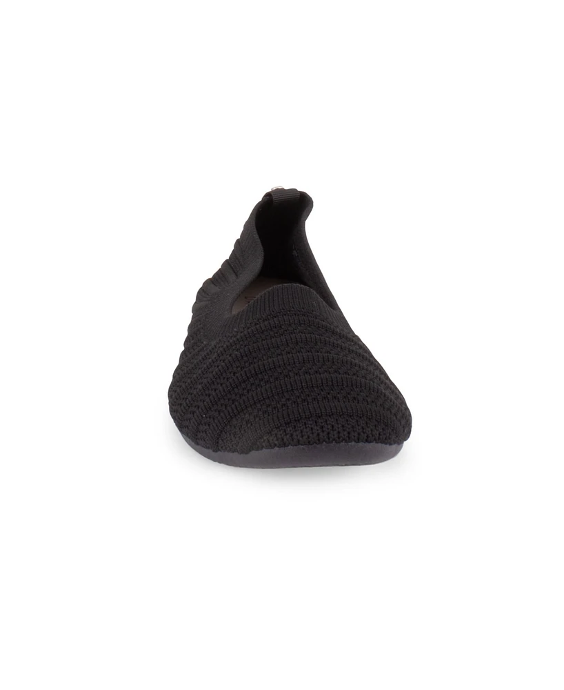 Danskin Women's Joyous Knit Slip-On Flats