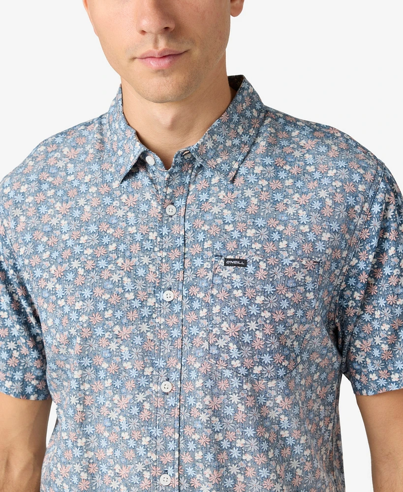 O'Neill Men's Oasis Short Sleeve Standard Shirt