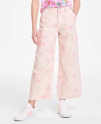 Epic Threads Little & Big Girls Riveria Cropped Wide Leg Pants, Exclusively at Macy's