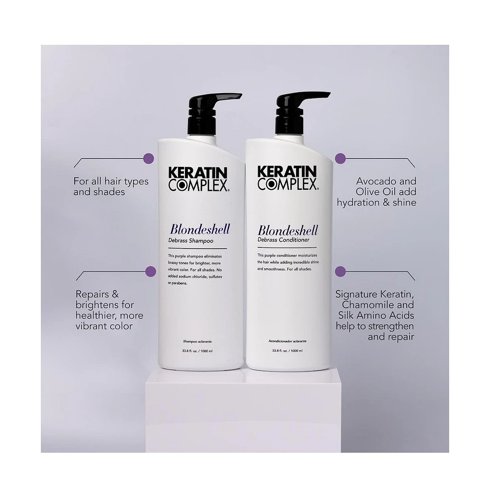 Keratin Complex Blondeshell Debrass Shampoo