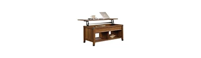 Washington Lift-Top Coffee Table – Space-Saving Living Room Table with Hidden Storage and Elegant Modern Design