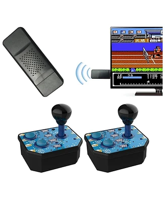 Nbcp Handheld Game Console, Plug and Play Wireless Video Retro Game Console (2 Packs)